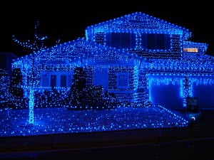  christmas lights house 