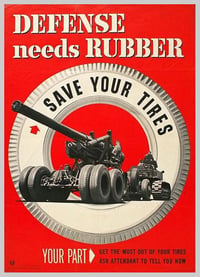 Rubber defense rationing