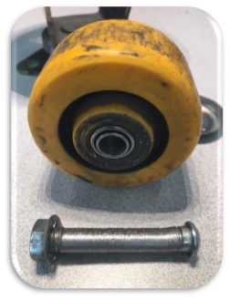 traditional air cargo roller bed wheel