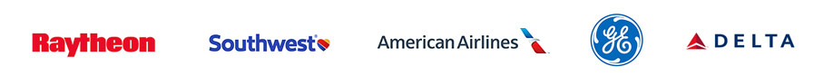 Raytheon | Southwest | American Airlines | GE | DELTA